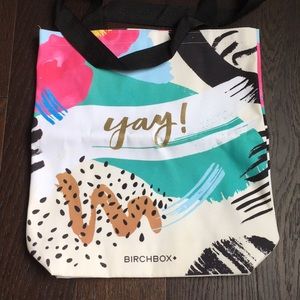 Birchbox YAY Colorful Tote Bag
